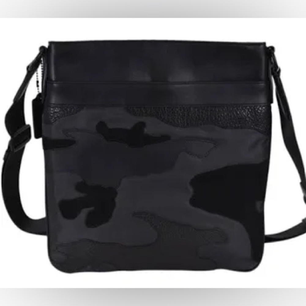 NWOT Coach Charles Crossbody in Mixed Media Camouflage